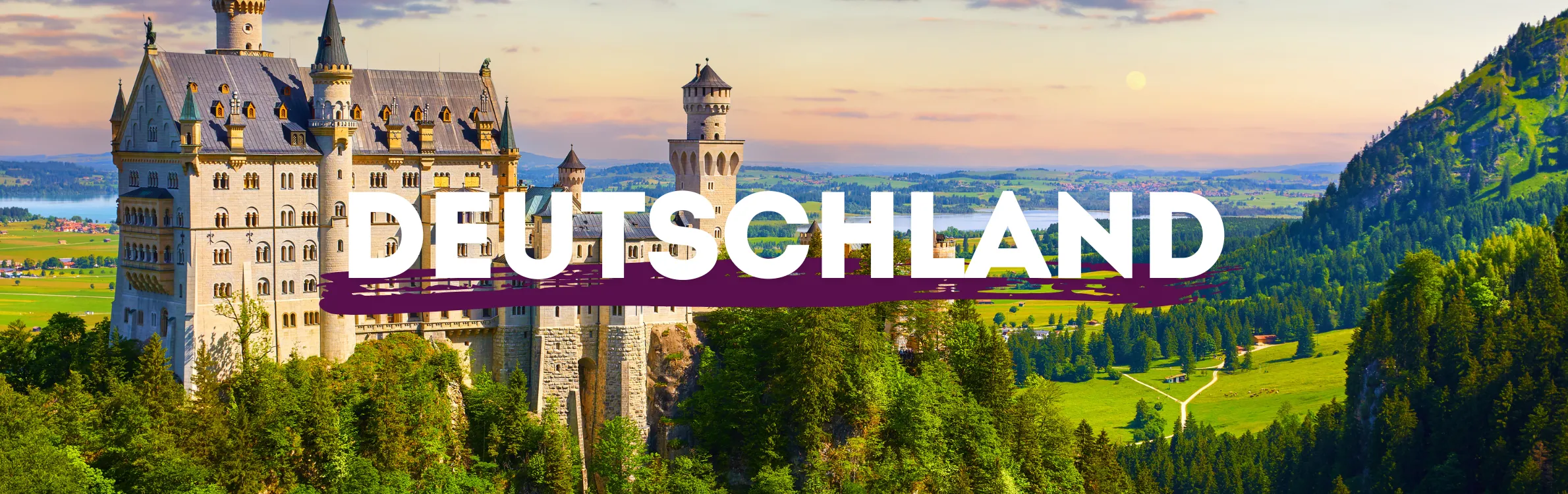 Schloss Neuschwanstein in Deutschland